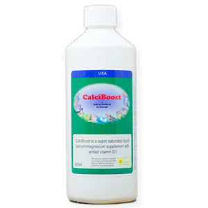 CalciBoost Liquid Supplement with Vitamin D3 for Birds to give on food or in water 500ml size