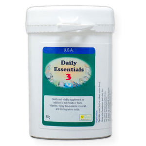 Daily Essentials 3 daily vitamins for Birds 50 gram size