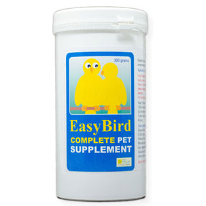 EasyBird Complete Pet Supplement one easy to use mixture of the needed supplements for Birds 300 gram size
