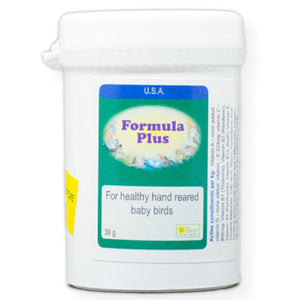 Formula Plus for baby Birds to supplement their hand-feeding formula 30 gram size