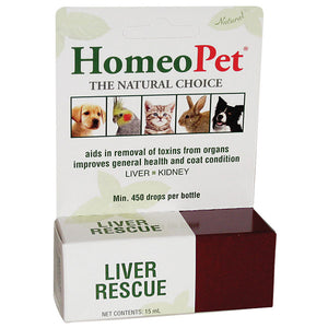 Liver healing supplement for birds