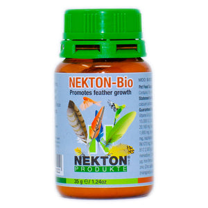 Protein-enriched food supplement to ensure good feather growth