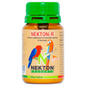 Contains the carotenoid Canthaxanthin to preserve and enhance red parts of plumage and deepen other colours.
