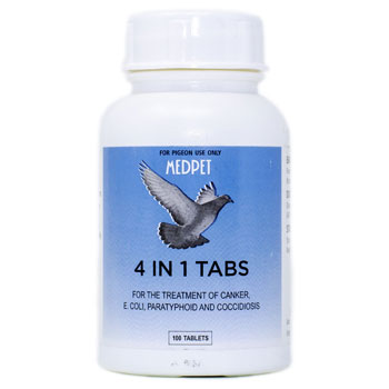4 in 1 Tablets for Pigeons