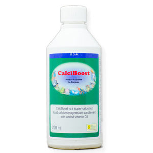 CalciBoost Liquid Supplement with Vitamin D3 for Birds to give on food or in water 250ml size
