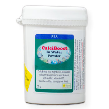 CalciBoost water soluble powder with vitamin D3 for Birds 50 gram size