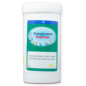 Dehydrated Daphnia for insect eating Birds 80 gram size