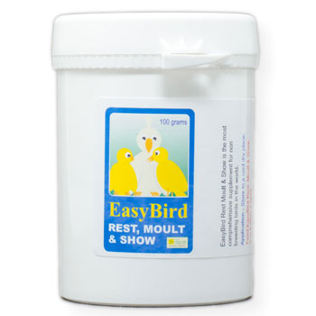 EasyBird Rest, Moult & Show to make your Birds Moult easier 100 gram size