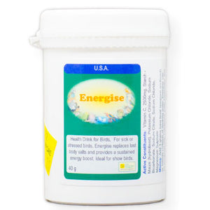 Energise health drink for Birds also when sick or stressed 40 gram size