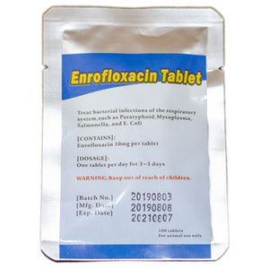 Enrofloxacin 10 mg tablets