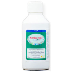 Enviroclens a broad spectrum disinfectant to protect your Birds and you 100ml size
