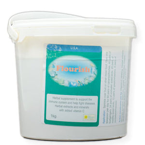 Flourish for Birds an herbal supplement to support the immune system 1 kilogram size
