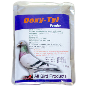 Doxycycline and Tylosin powder for birds