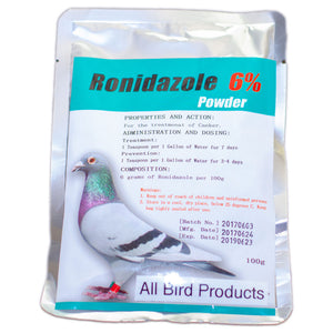 Ronidazole 6% Generic for birds