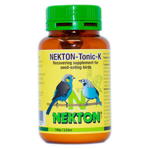 High-grade tonic individually attuned to the needs seed-eating birds.