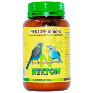 High-grade tonic individually attuned to the needs seed-eating birds.