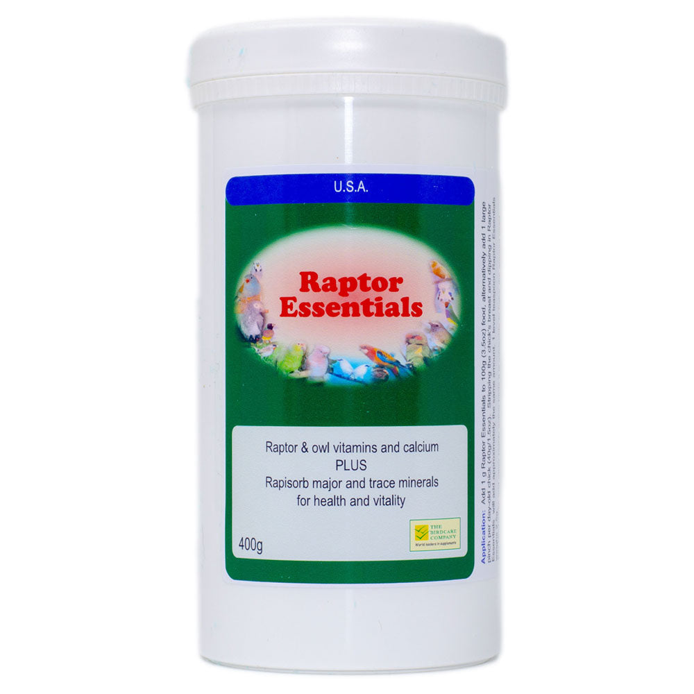 Raptor Essentials Great vitamins for Raptors