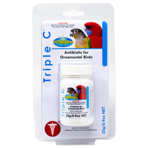 Triple C water soluble antibiotic for birds 25g