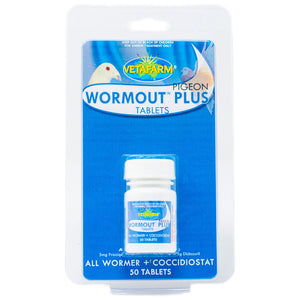 Wormout Plus Tablets for Pigeons