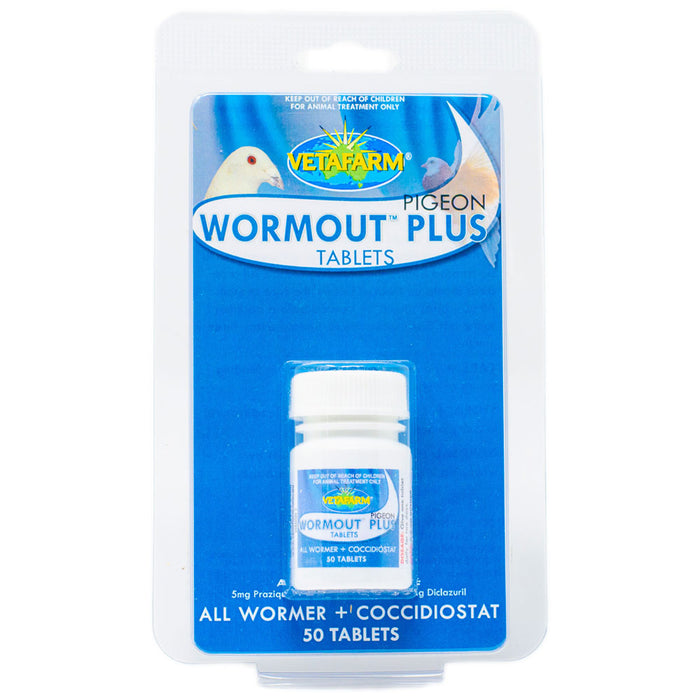 Pigeon Wormout Plus Tabs